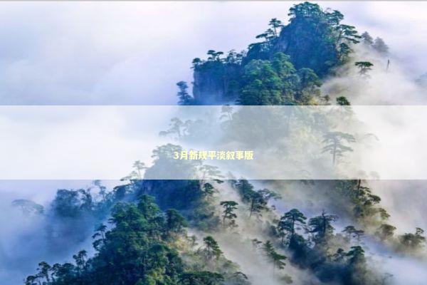 3月新规平淡叙事版 新闻