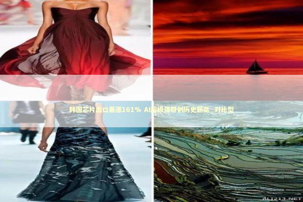 韩国芯片出口暴涨161% AI超级周期创历史新高_对比型 新闻