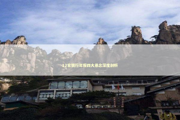 12家银行年报四大悬念深度剖析 新闻