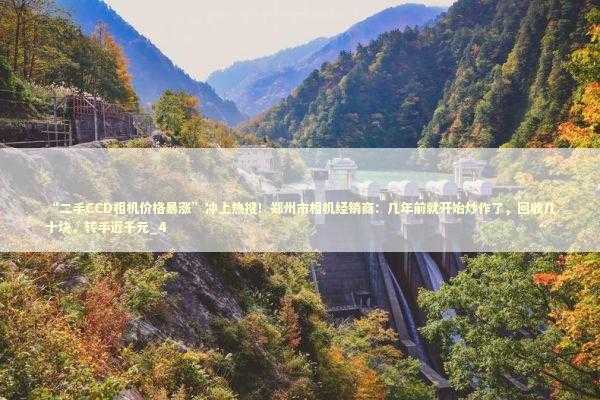 “二手CCD相机价格暴涨”冲上热搜！郑州市相机经销商：几年前就开始炒作了，回收几十块，转手近千元_4 新闻