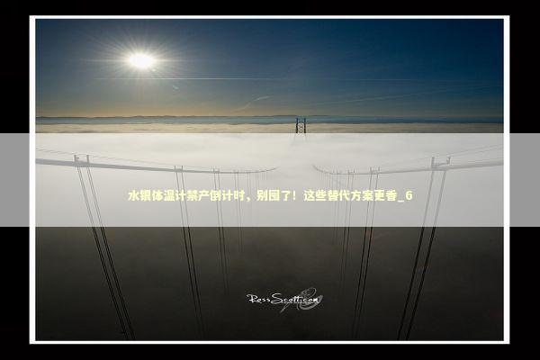 水银体温计禁产倒计时，别囤了！这些替代方案更香_6 新闻