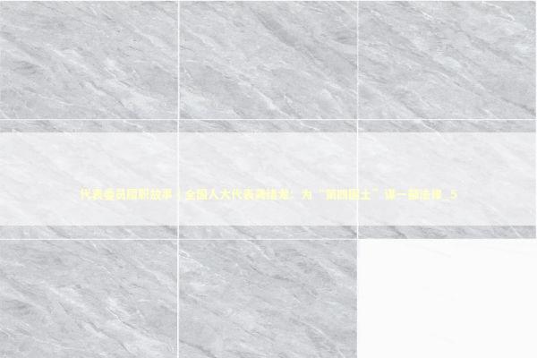 代表委员履职故事｜全国人大代表龚绪龙：为“第四国土”谋一部法律_5 新闻